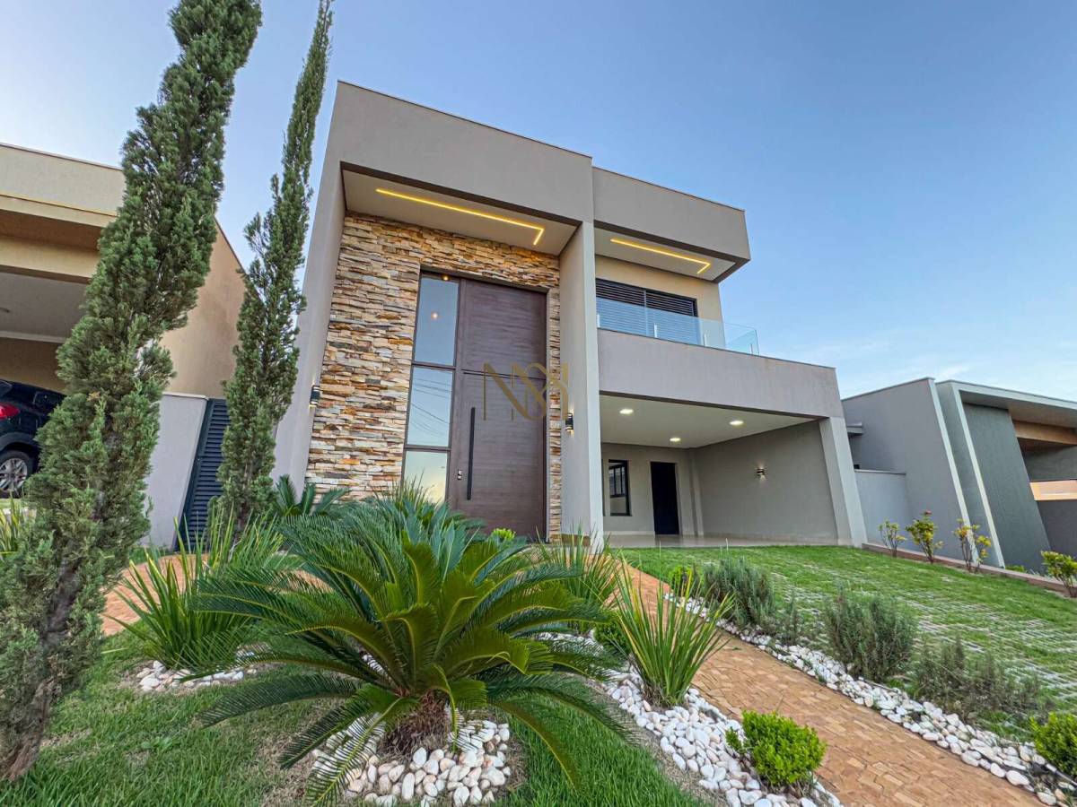 Casa de condomínio à venda com 4 quartos, 351m² - Bonfim Paulista,Ribeirão Preto